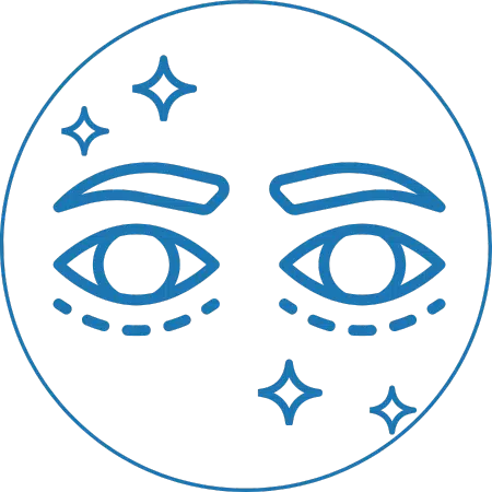 reconstruct contour deformities in the face
