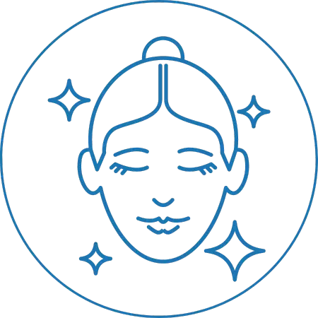 reconstruct contour deformities in the face